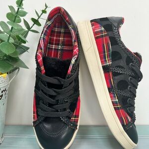 Desigual Low Tartan Sneaker